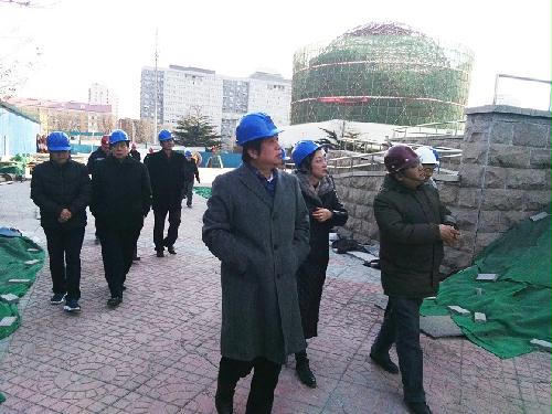 市科协领导赴北京科学中心施工现场进行节前安