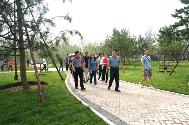 35家园林规划设计单位赴北京城市副中心考察