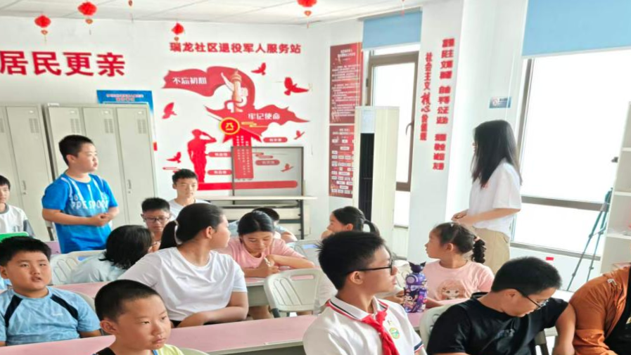 弘扬科学家精神大学生宣讲团｜天津市生态城瑞龙社区